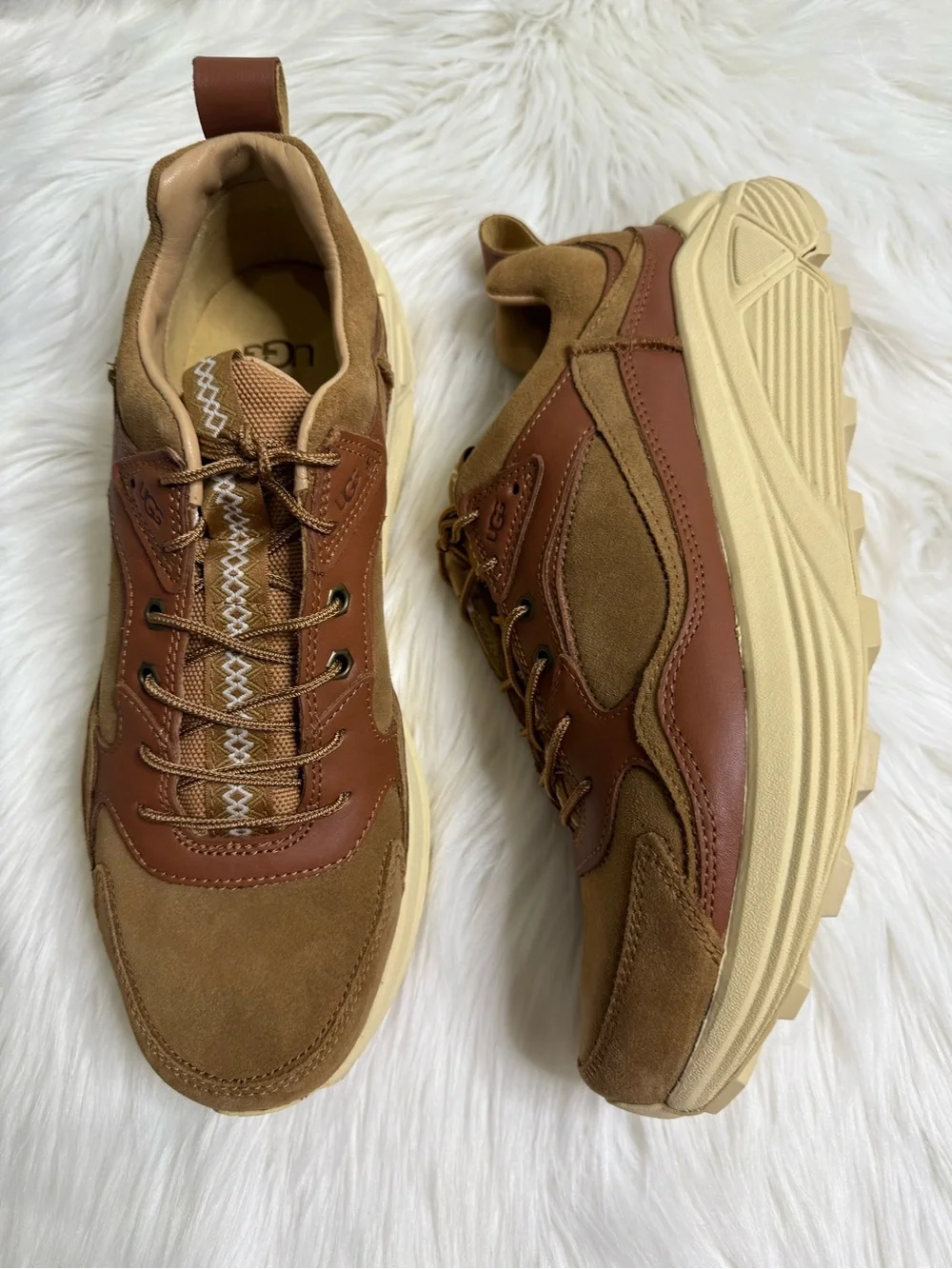 Ugg Miwo Trainer Low Men Sneakers Size 11 Leather